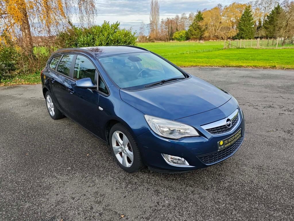 Opel Astra Astra 1.6 Caravan Selection Comfort, Auto's, Voorwielaandrijving, Stof, Zwart, 4 cilinders