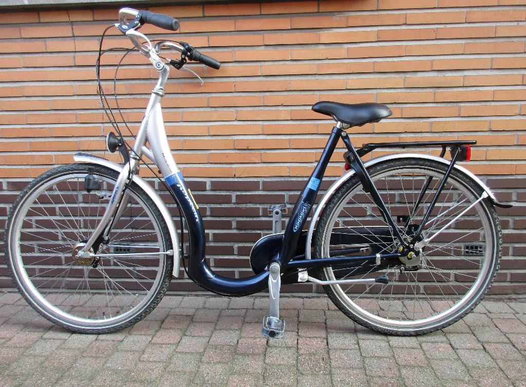 Lage Opstap Fiets, Fietsen en Brommers, Fietsen | Dames | Damesfietsen, Ophalen, Zo goed als nieuw, (Extra) lage instap