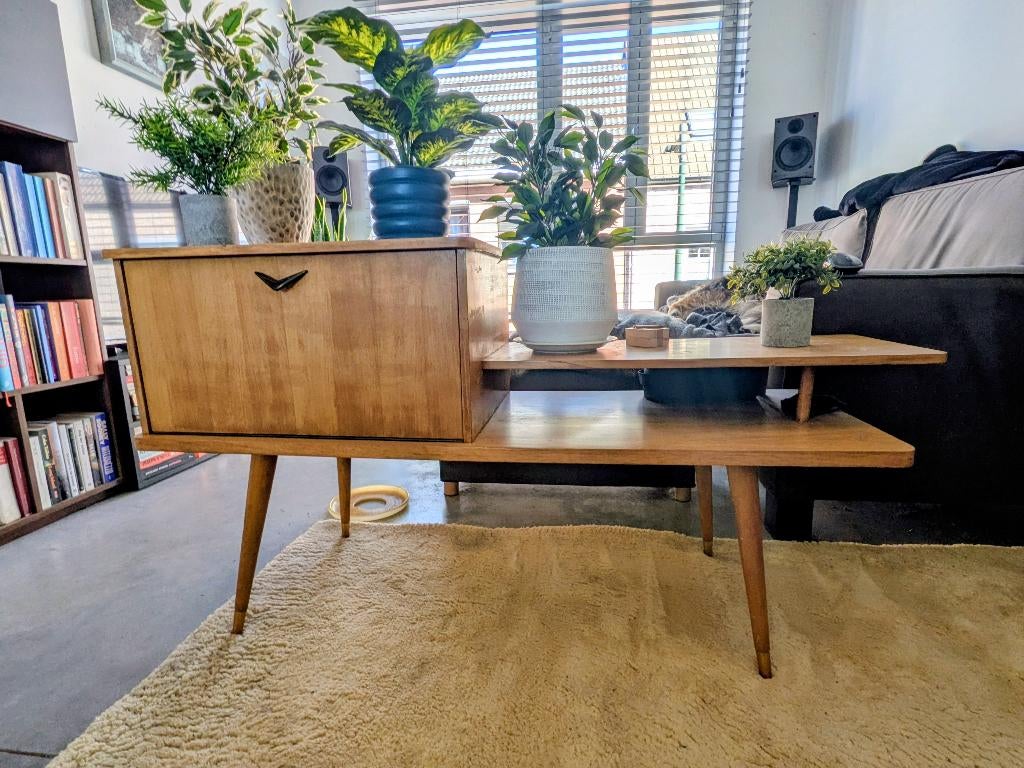 Vintage Tv kastje, Ophalen, Gebruikt, 100 tot 150 cm, 60's