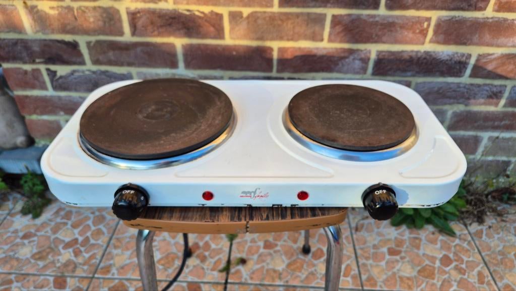 Réchaud 2 plaques électriques, Enlèvement