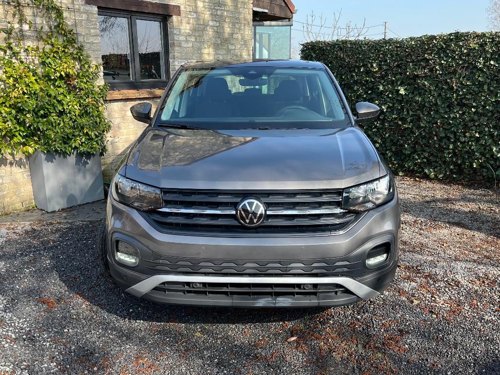 VW T-Cross 1.0 Essence Apple Carplay Garantie de 12-24 mois, Argent ou Gris, Euro 6, Entreprise, Boîte manuelle