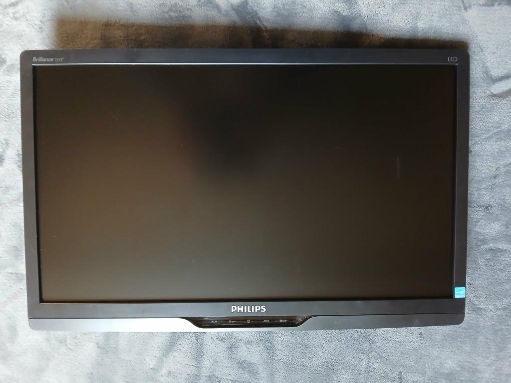 Moniteur Full HD Philips 221S + bras d'écran Vogel's, Informatique & Logiciels, Moniteurs, Philips, Autres résolutions, 5 ms ou plus