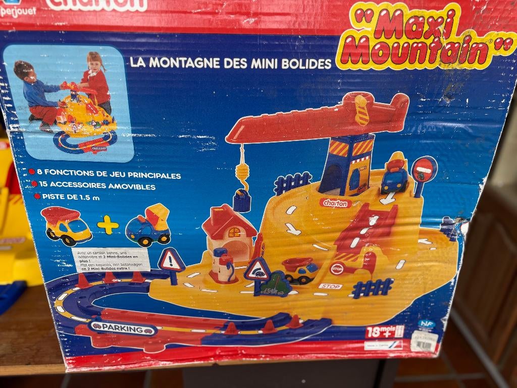 Speelgoed autobaan, Racebaan, Zelf te bouwen, Zo goed als nieuw, Handmatig