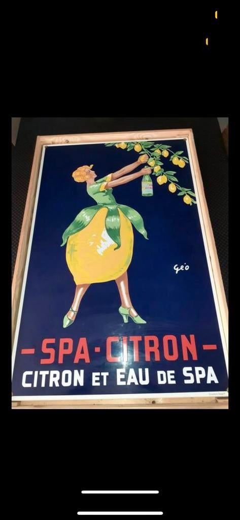 Spa citron 2015 gezocht !!, Collections, Marques & Objets publicitaires, Enlèvement, Comme neuf