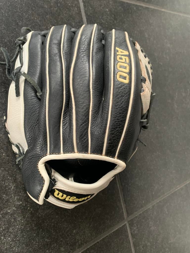 Handschoen links Wilson 12”, Sport en Fitness, Honkbal en Softbal, Ophalen of Verzenden, Zo goed als nieuw, Honkbal, Handschoen