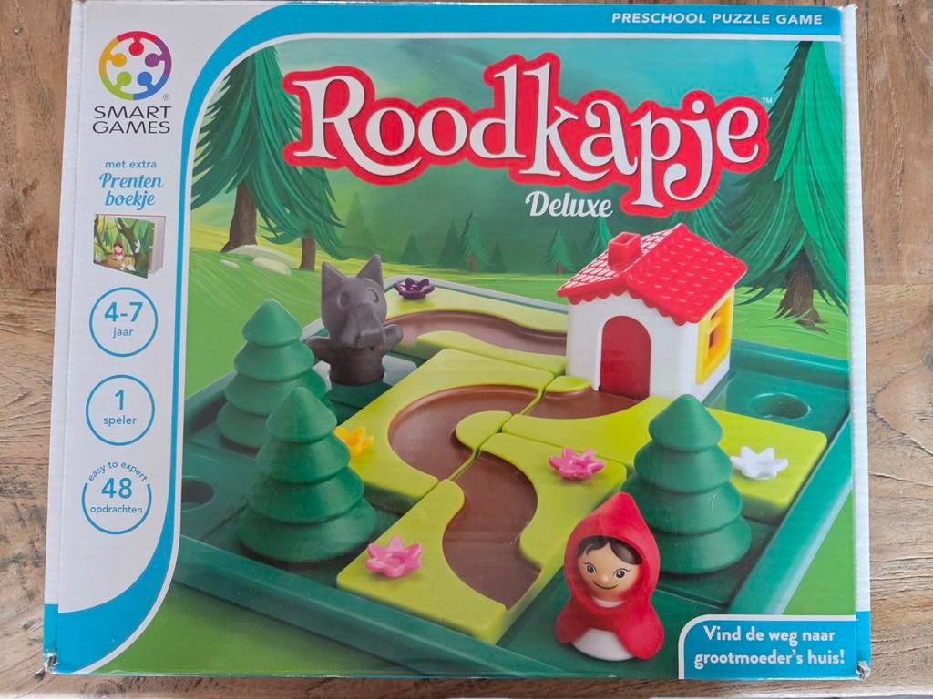 Smart Games: Roodkapje Deluxe, Ophalen