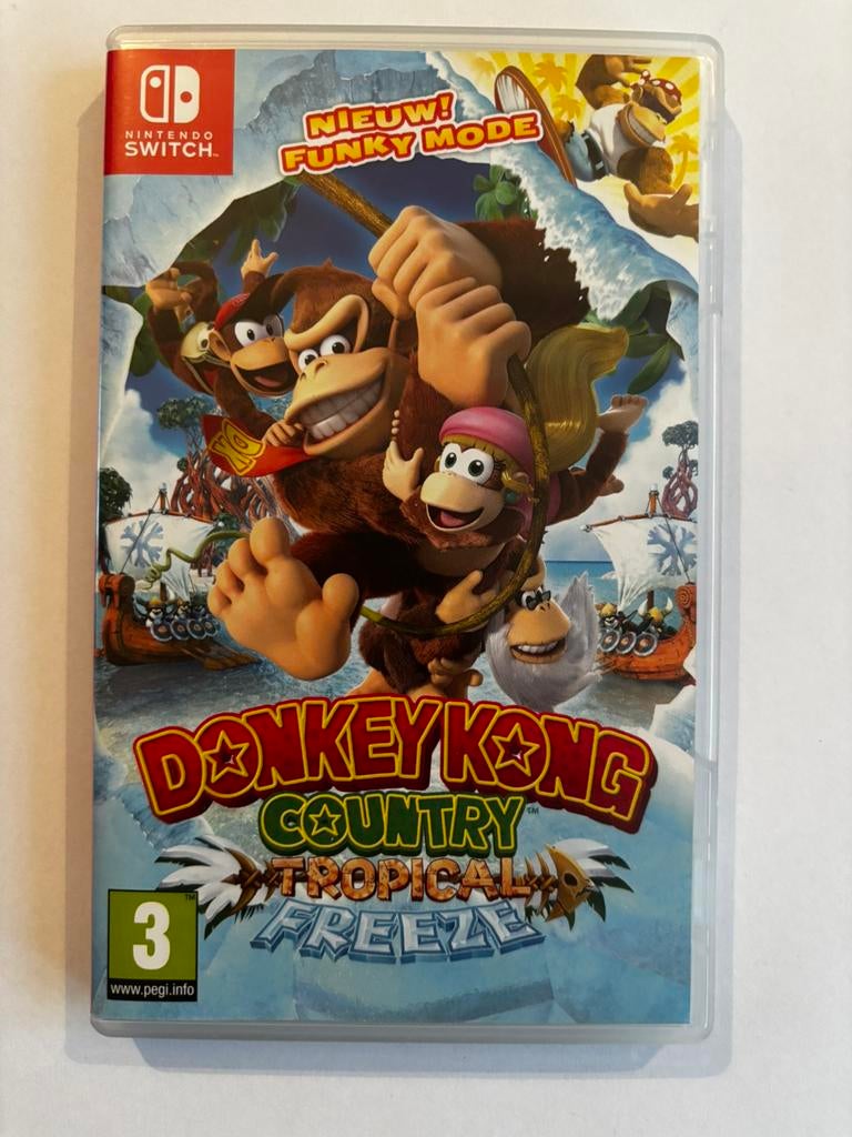 Donkey Kong Country : Tropical Freeze, Consoles de jeu & Jeux vidéo, Jeux | Nintendo Switch, Enlèvement ou Envoi, Comme neuf, À partir de 3 ans