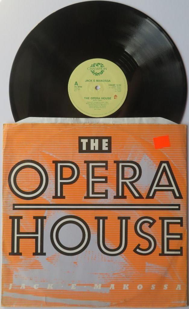 Jack E. Makossa - The opera house. Maxi, Cd's en Dvd's, Ophalen of Verzenden, Gebruikt, 12 inch, Overige genres