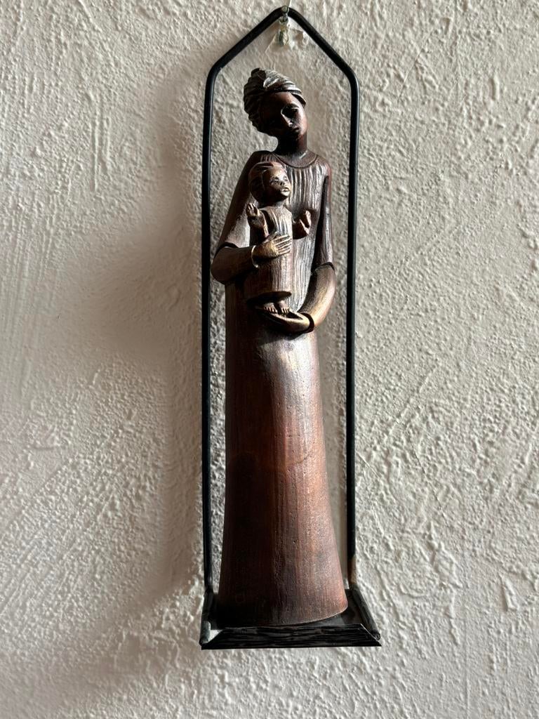 Kunzharz mariabeeld jaren 60nieuw, Verzamelen, Ophalen of Verzenden, Zo goed als nieuw