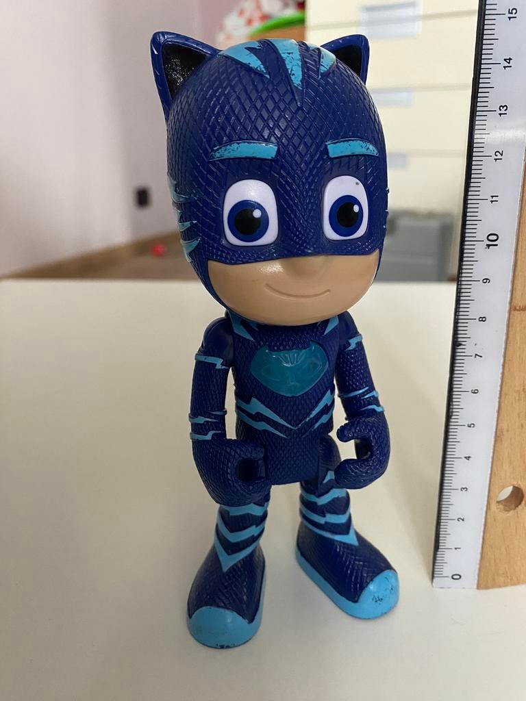 PJ mask pop (14 cm groot) met geluid, Ophalen of Verzenden, Zo goed als nieuw