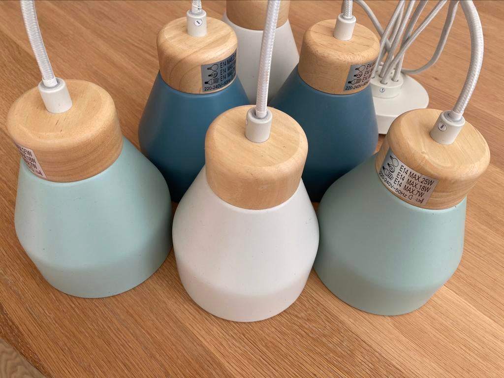 Cluster hanglamp Albert Made com, Huis en Inrichting, Lampen | Hanglampen, Ophalen