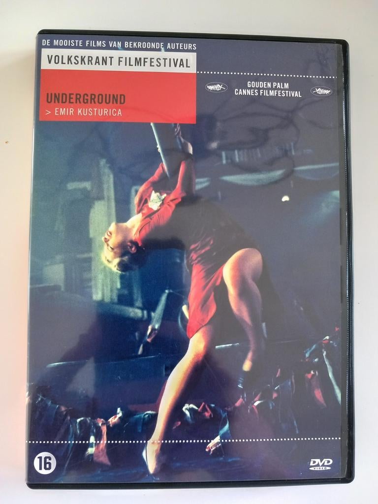 Dvd Underground van Emir Kusturica (Oorlogsfilm) ZELDZAAM, Cd's en Dvd's, Ophalen of Verzenden, Zo goed als nieuw, Oorlog
