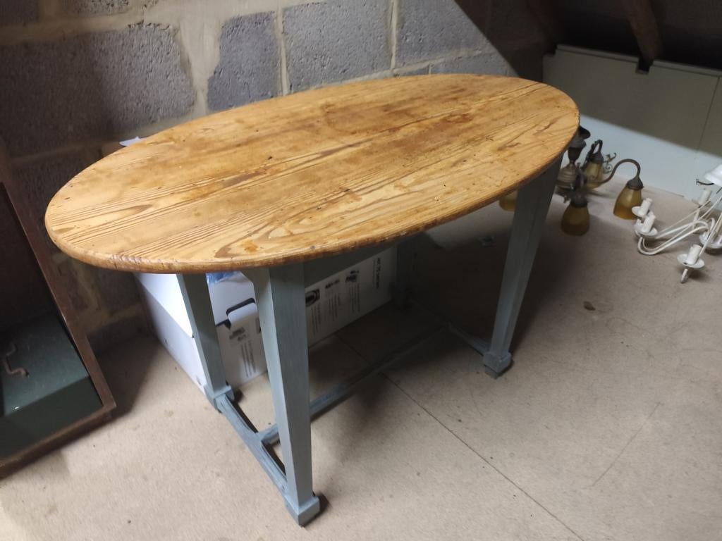 Table ovale Maison du monde, Enlèvement, Comme neuf, Ovale