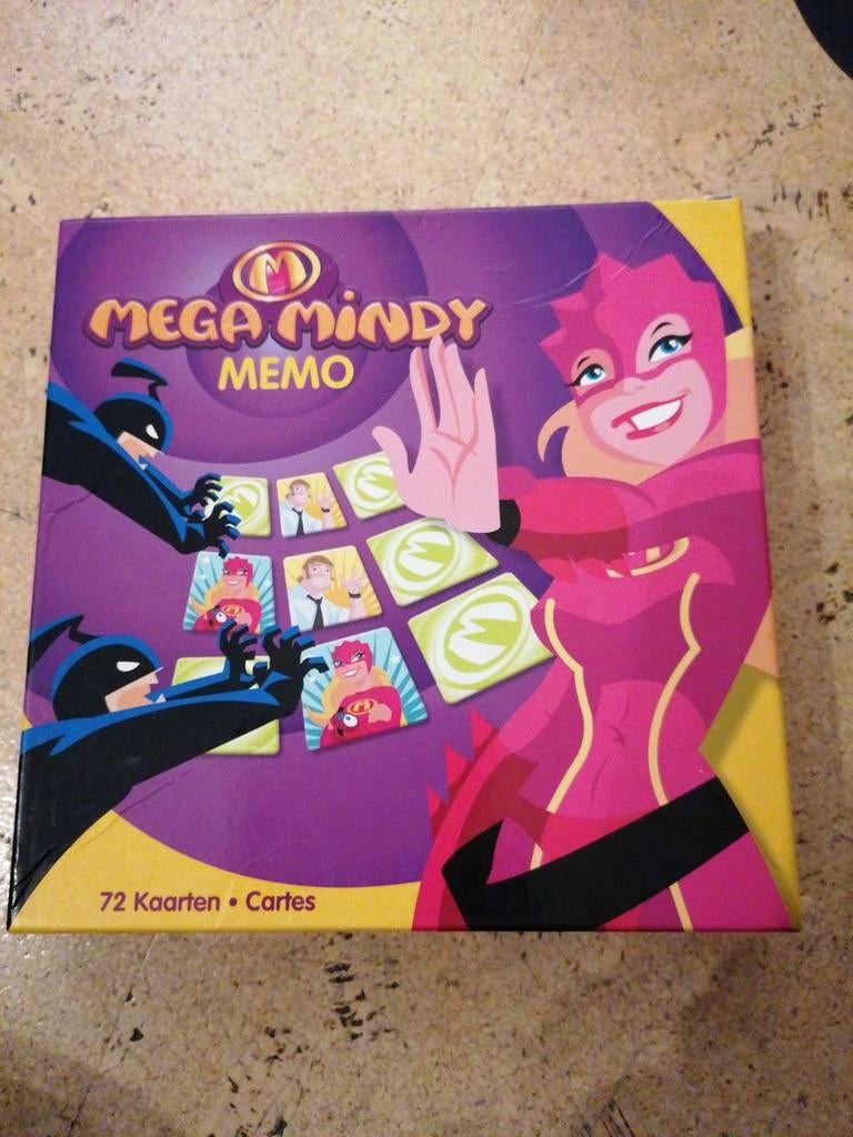 Mega Mindy memory spel, Enlèvement ou Envoi, Comme neuf, Studio 100
