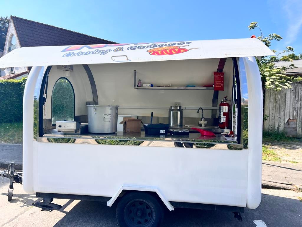 Remorque Foodtruck à vendre / te koop, Ophalen of Verzenden