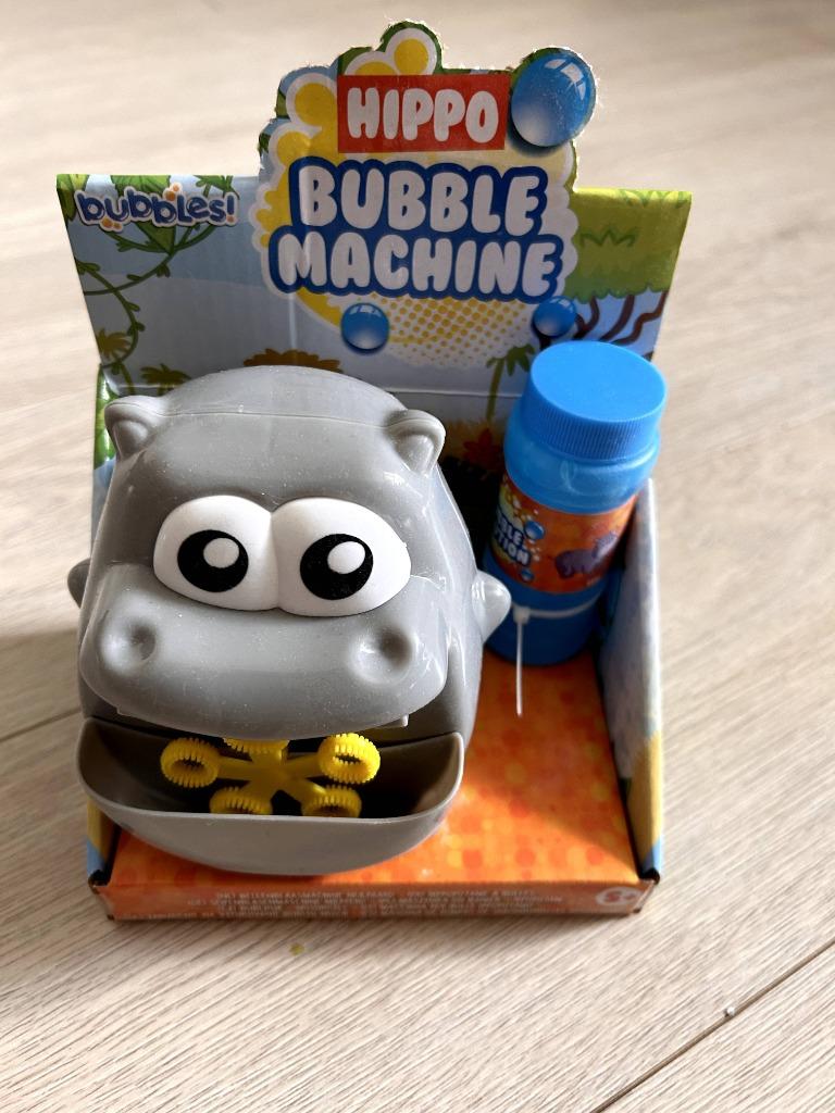 Bellenblaas machine nijlpaard nieuw, Ophalen of Verzenden, Nieuw