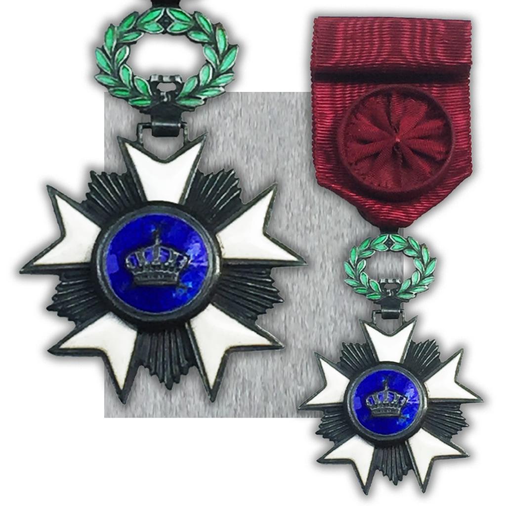 🚨ABL RARE : OFFICIER ORDRE DE LA COURONNE BELGE ORIGINAL, Collections, Objets militaires | Général, Envoi