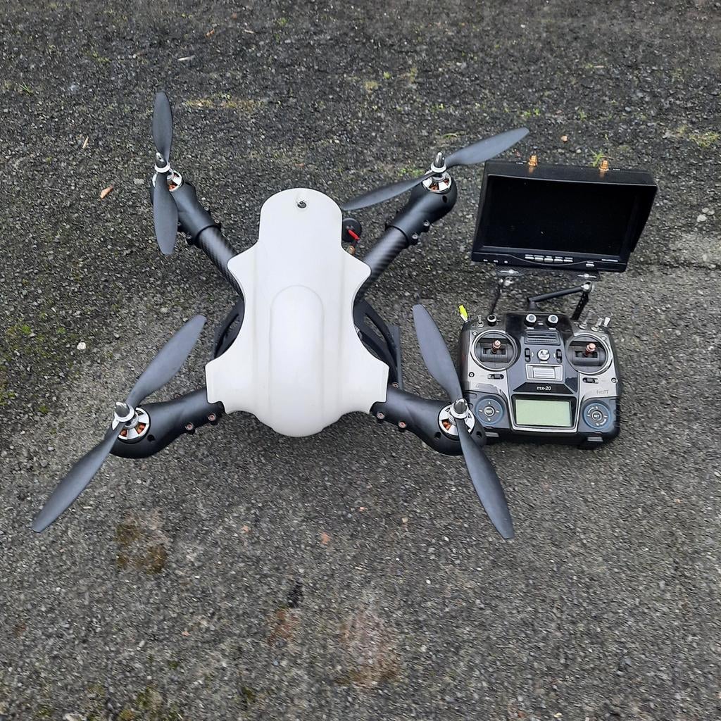 Drone + accessoires, voir photos. Professionnel. 250 euros., TV, Hi-fi & Vidéo, Drones, Enlèvement, Utilisé