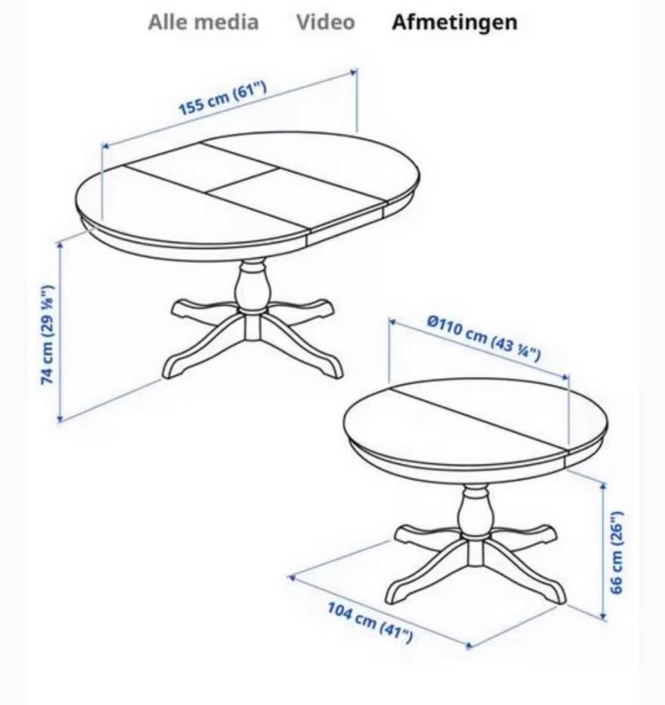 Table ikea, Enlèvement, Comme neuf