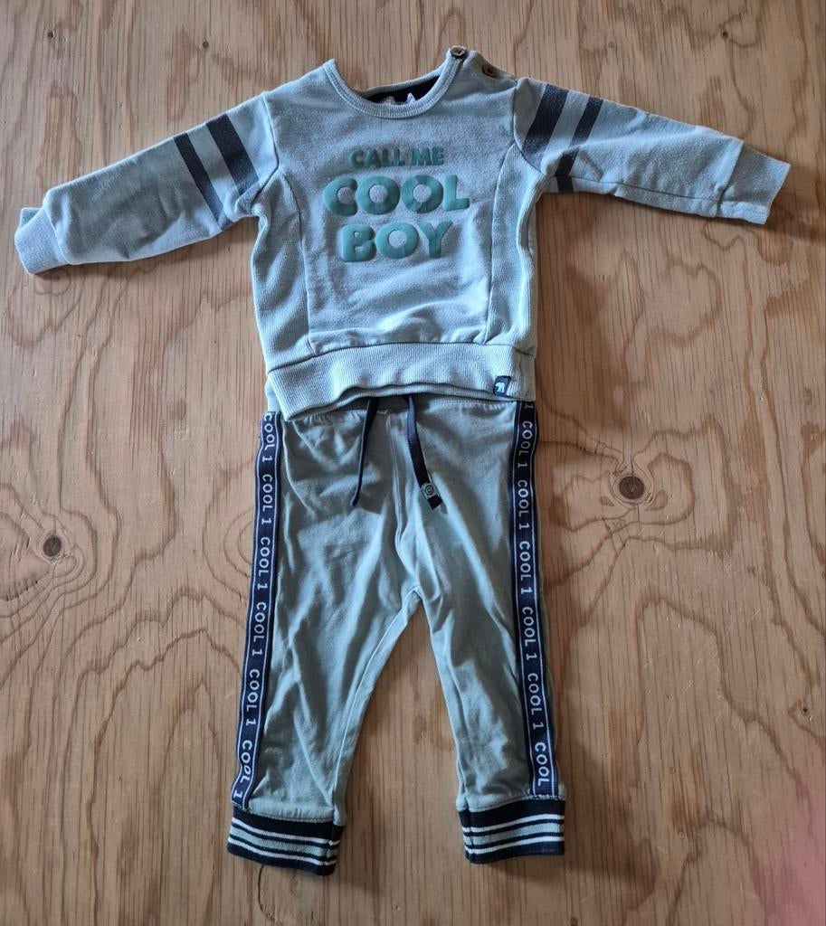 Mintgroene jogging van Dirkje - Maat 68, Kinderen en Baby's, Jongetje of Meisje, Dirkje, Ophalen of Verzenden, Zo goed als nieuw