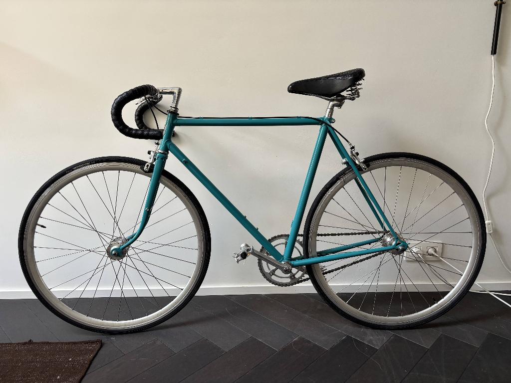 Retro koersfiets - Restomod, Vélos & Vélomoteurs, Vélos | Vélos de course, Comme neuf, Autres marques, Moins de 10 vitesses, Acier