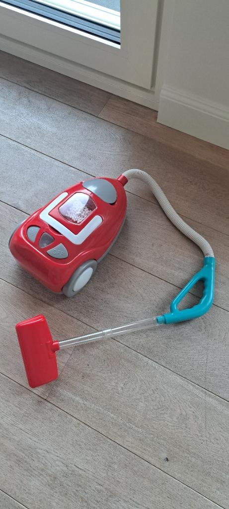 Eddy Toys Speelgoed Stofzuiger – Kinder Stofzuiger met Werkende Zuigmond – Kinderstofzuiger met Licht en Geluid – Speelgoedstofzuiger voor Jongens en Meisjes