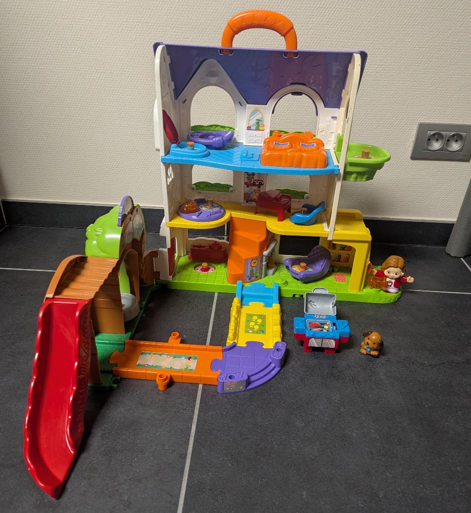 V-tech Vrolijke vriendjes, Ophalen, Zo goed als nieuw, 2 tot 4 jaar