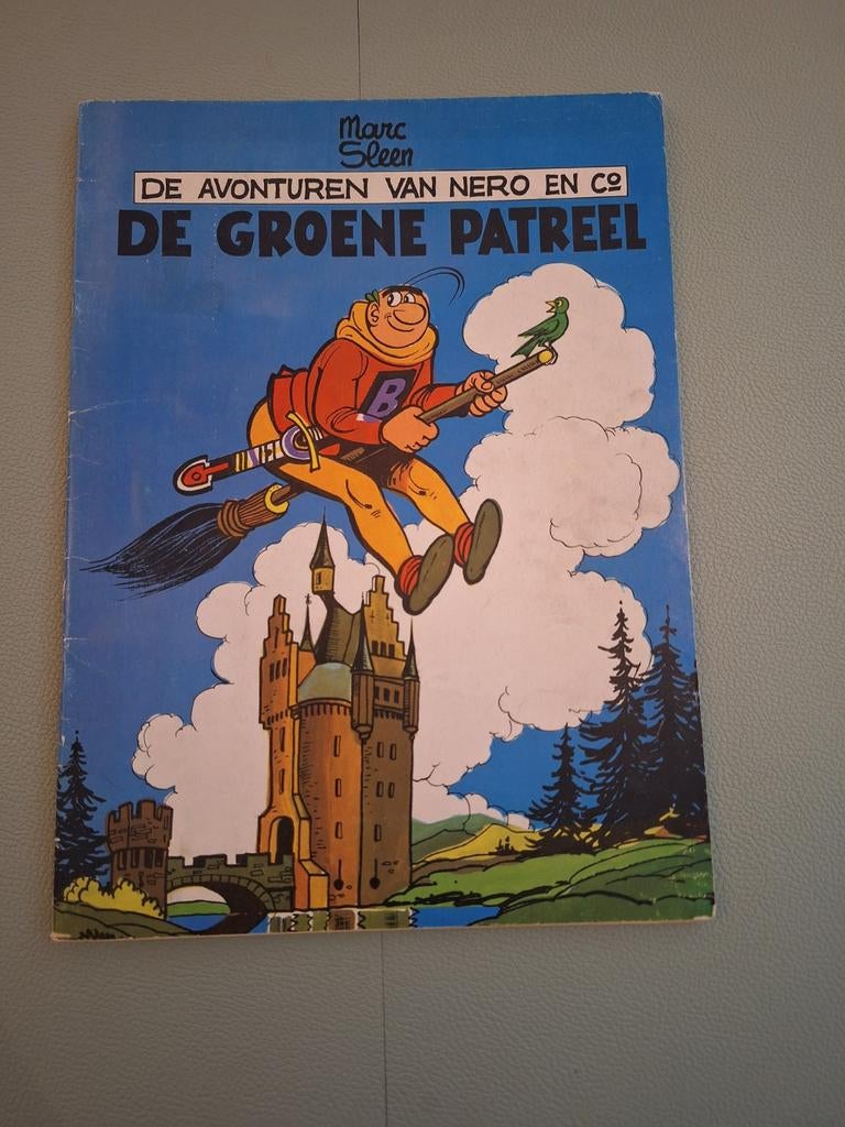 Originele Strip 1960 Nero: De Groene Patreel, Boeken, Stripverhalen, Marc Sleen, Eén stripboek, Ophalen of Verzenden, Zo goed als nieuw