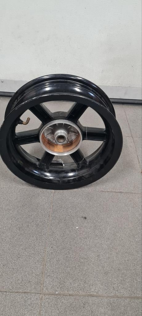 Scooter velg, Ophalen