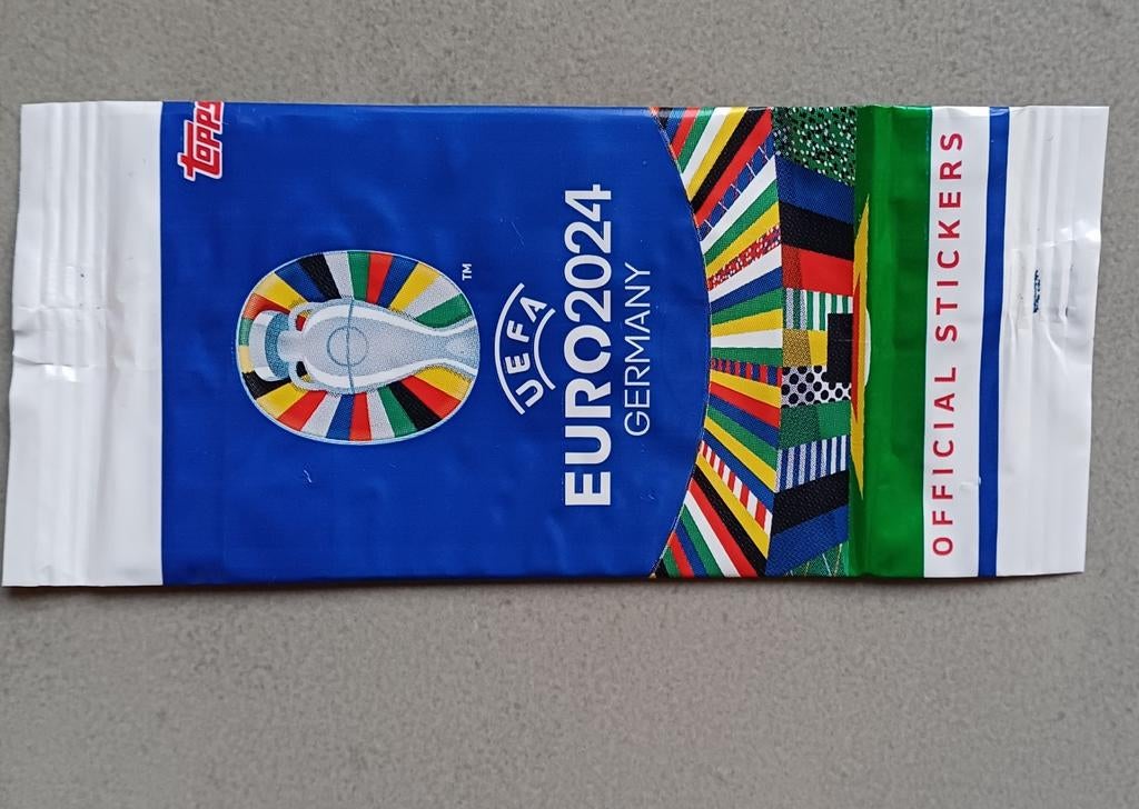 Topps Euro 2024 Germany packet Brasil version (no Panini), Ophalen of Verzenden