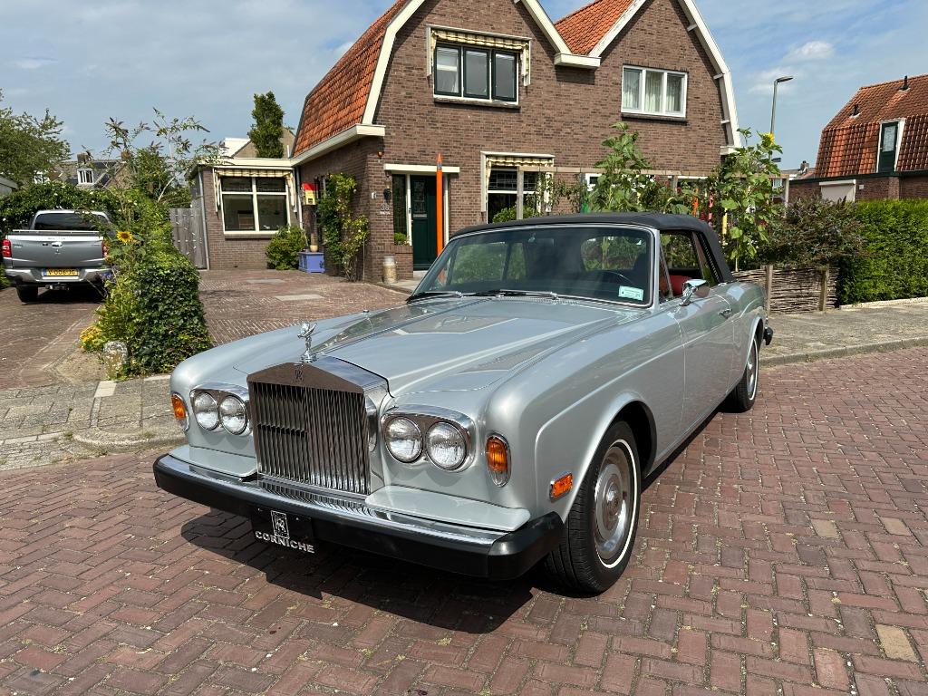 Rolls-Royce Corniche 6.8 Cabriolet, Autos, Cuir, Argent ou Gris, Achat, 6750 cm³