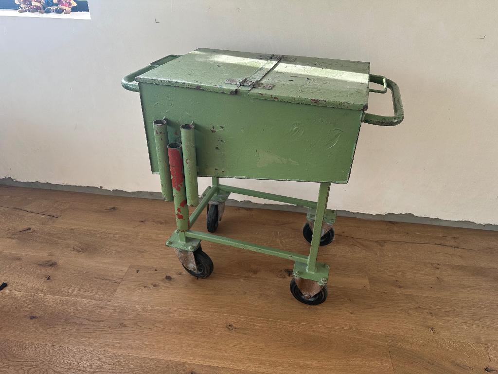 Industrieel werkstation, Huis en Inrichting, Kasten | Overige, Ophalen, Gebruikt