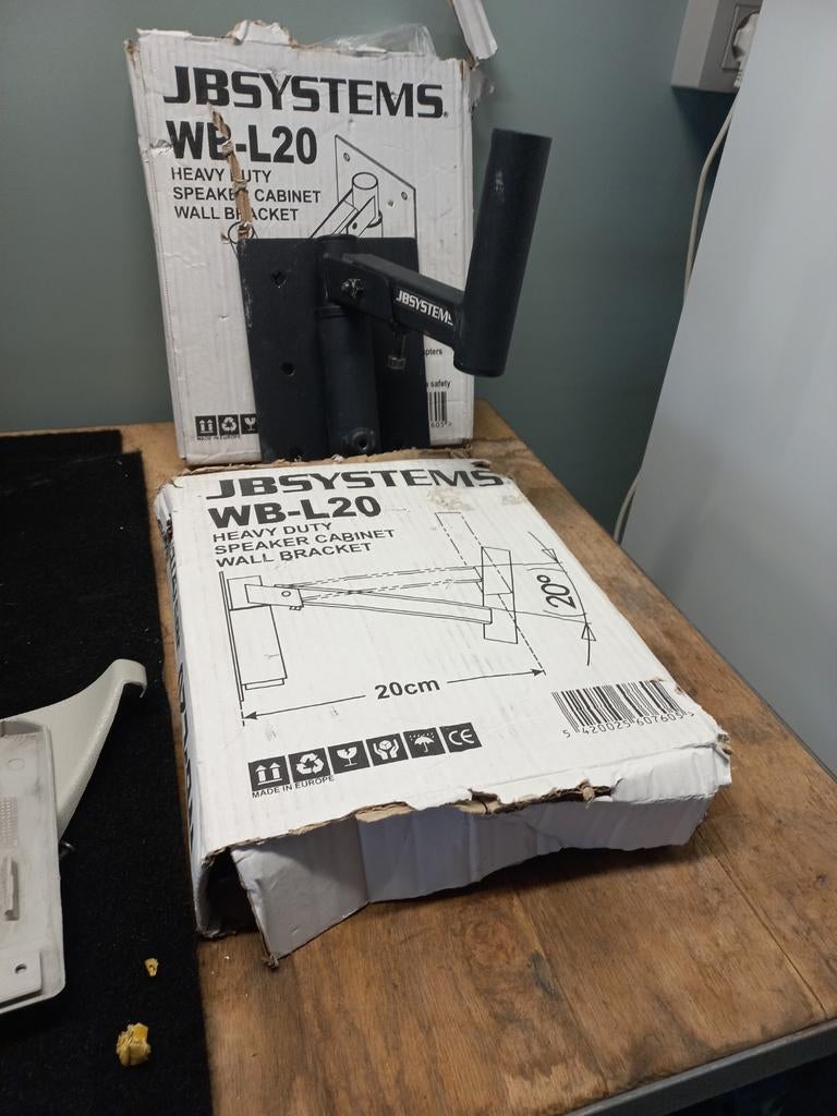 Jbsystems WB-L20, TV, Hi-fi & Vidéo, Enceintes, Enlèvement