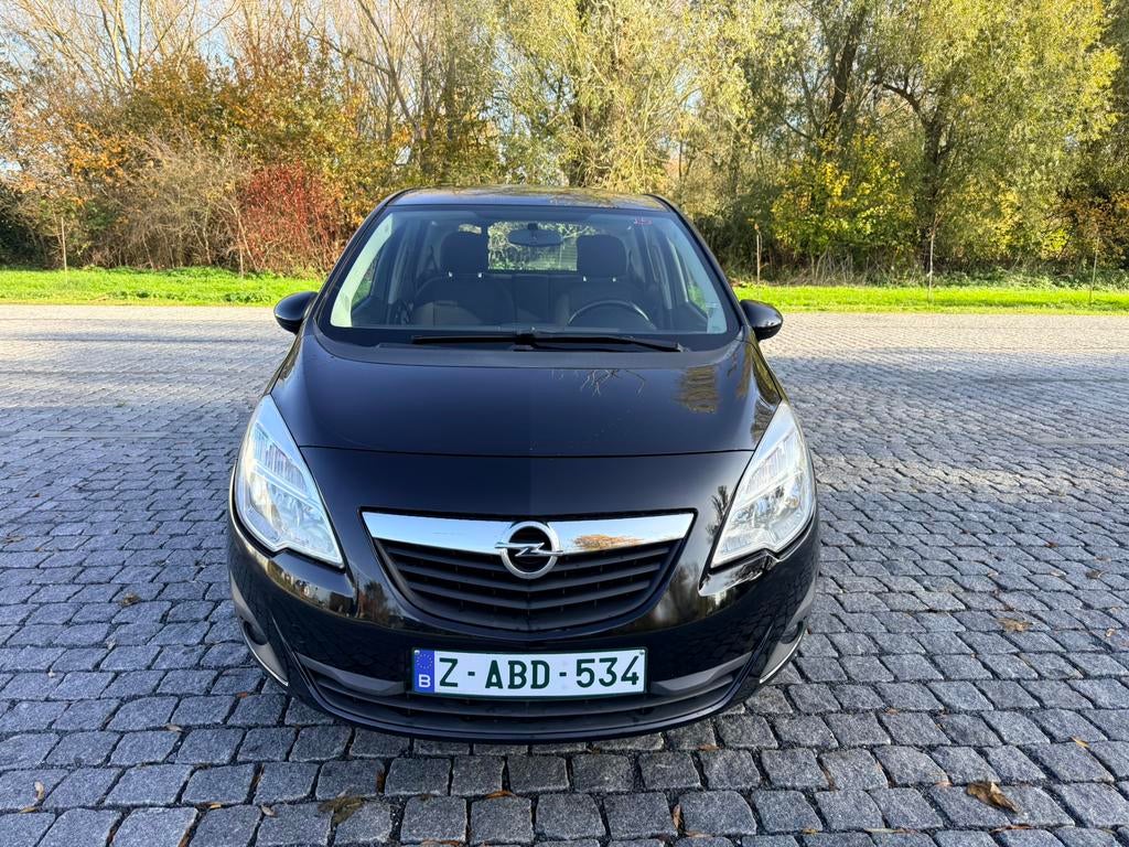 OPEL MERIVA 2011 1.4i AIRCO 180.000KM!, Auto's, Monovolume, Zwart, Handgeschakeld, Particulier