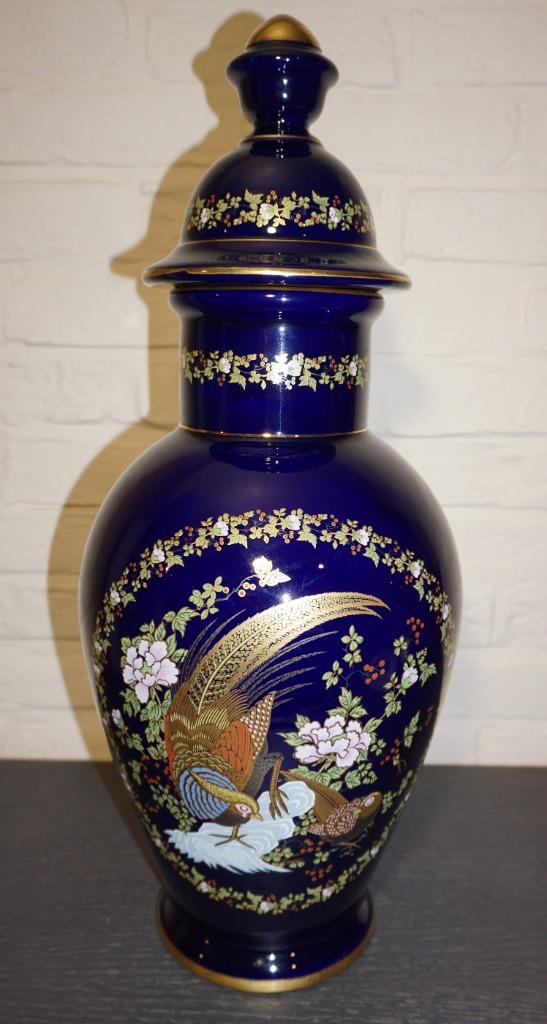 sevres vaas kobalt blauw 50 cm, Antiek en Kunst, Curiosa en Brocante, Ophalen of Verzenden