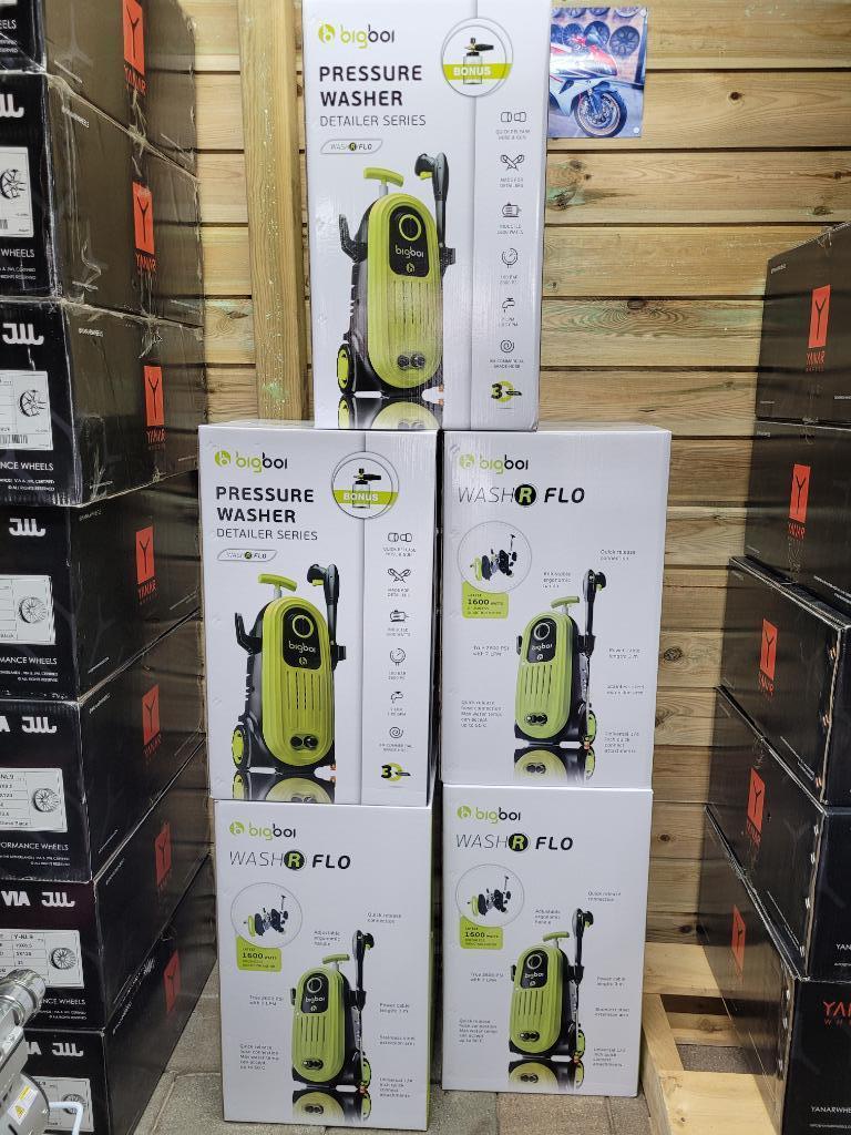 BigBoi hogendrukreiniger, Ophalen, Zo goed als nieuw, Elektrisch