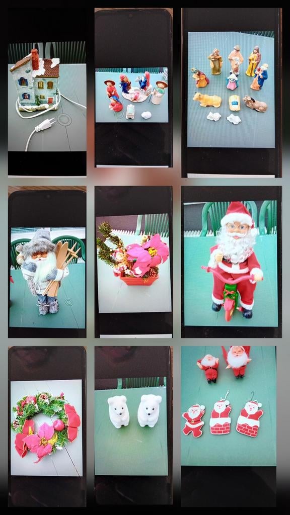 Kerstversieringen per stuk of in een set, Diversen, Kerst, Zo goed als nieuw, Ophalen