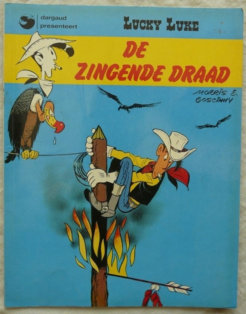 Strip, Lucky Luke, De Zingende Draad, Nr.16, Dargaud, 1978., Livres, BD, Utilisé, Une BD, Enlèvement ou Envoi