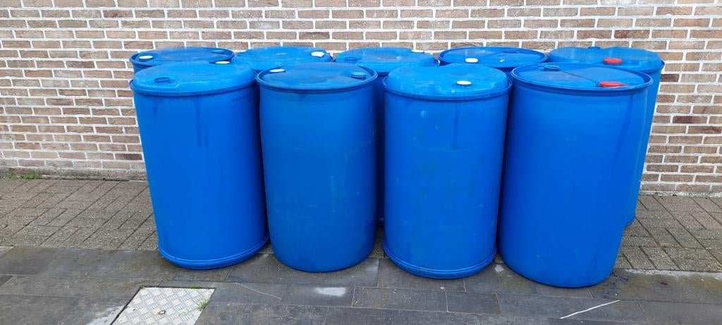 Tonnen 200liter, Tuin en Terras, Regentonnen, Ophalen of Verzenden, Zo goed als nieuw