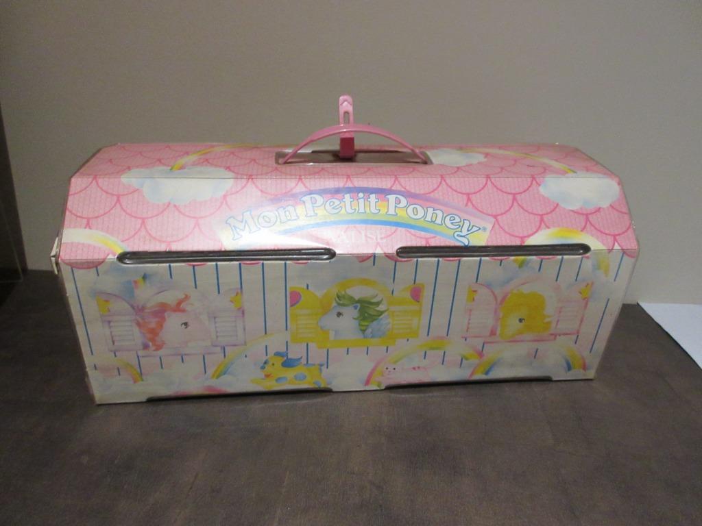 Draagkoffer MY LITTLE PONY met diverse accessoires  vintage, Ophalen