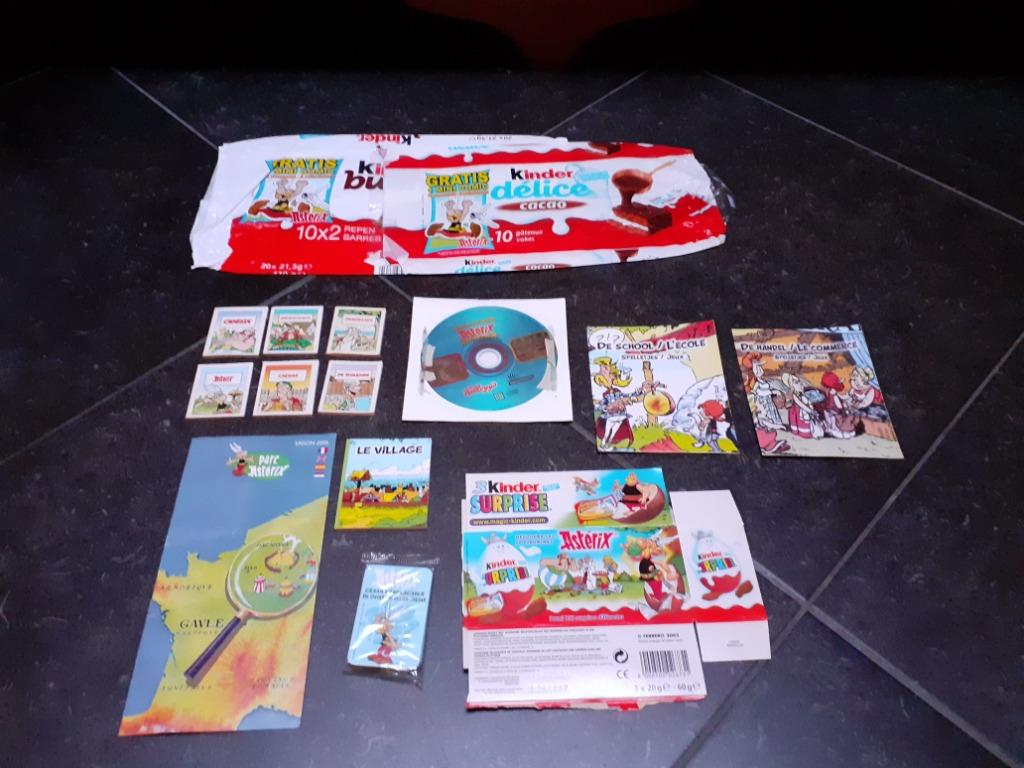 Astérix Uderzo lot articles divers, Collections, Personnages de BD, Utilisé, Autres types, Astérix et Obélix, Enlèvement ou Envoi