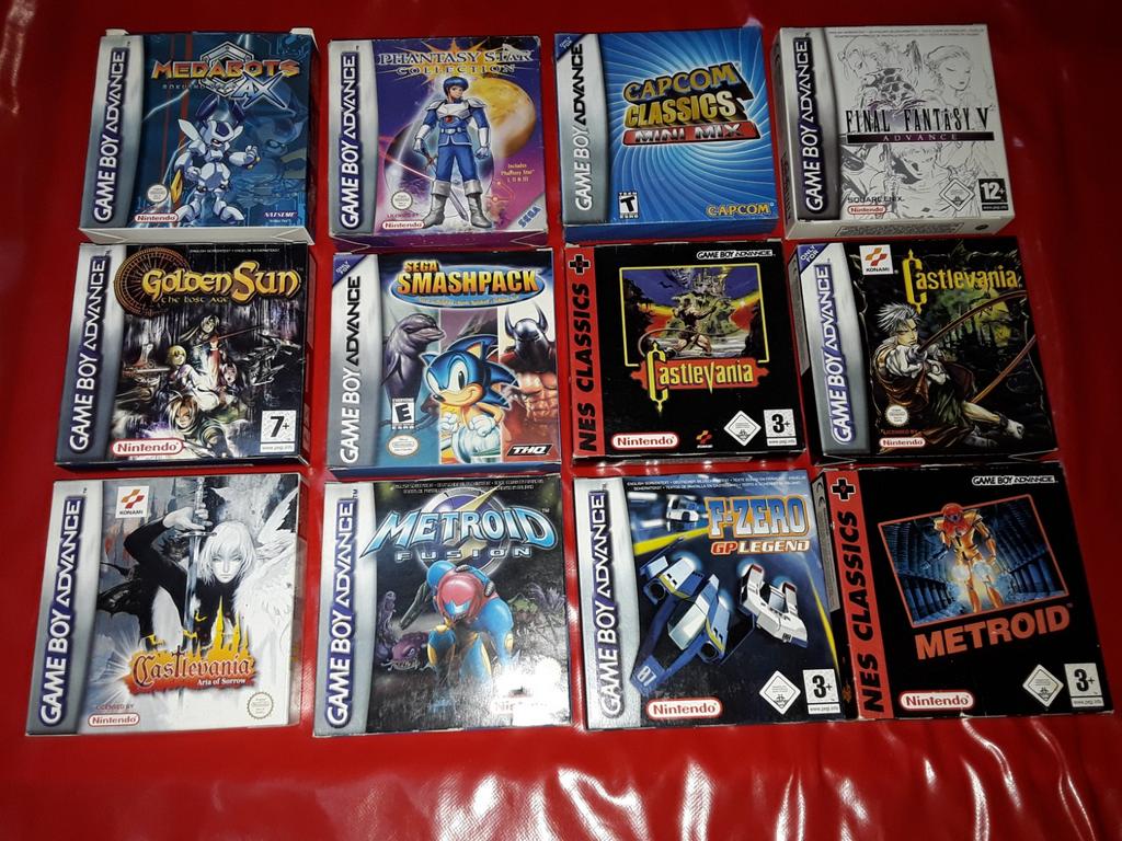 Castlevania aria of sorrow , METROID gba ZELDZAME TITELS !!!, Ophalen of Verzenden