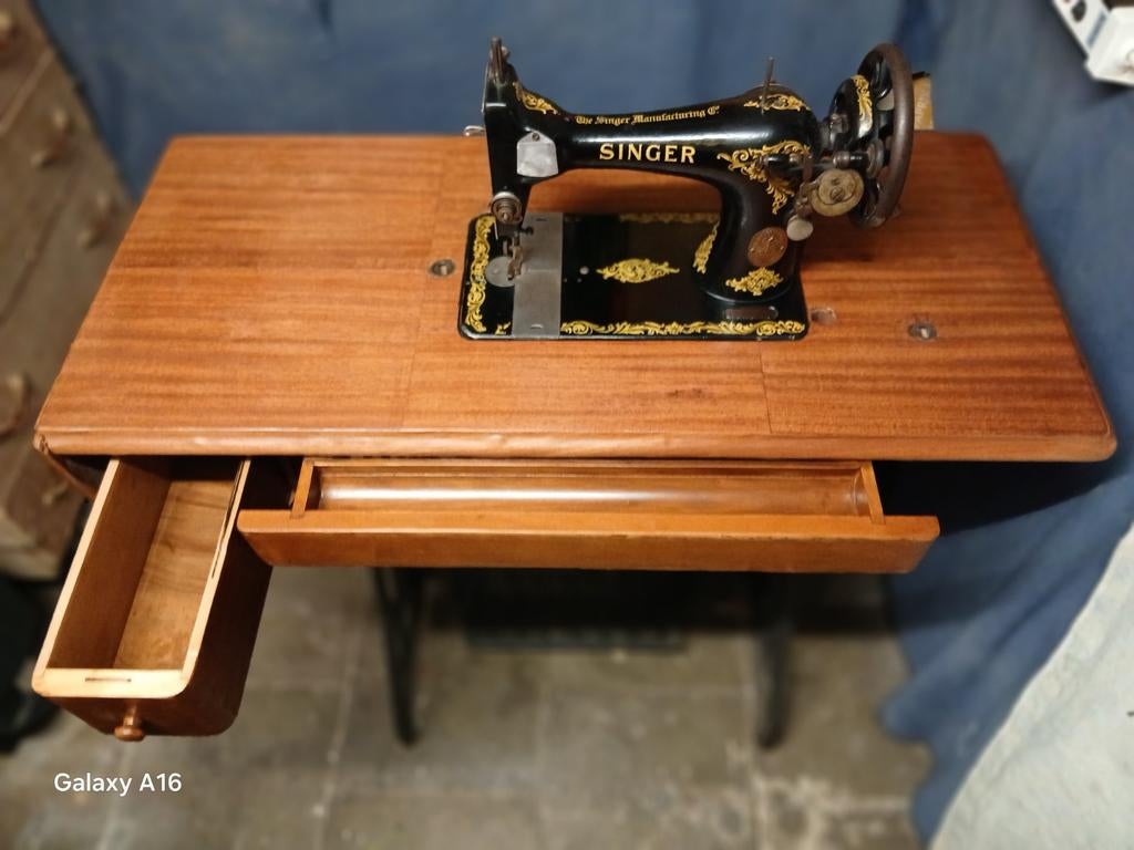 Machine à coudre singer, Ophalen
