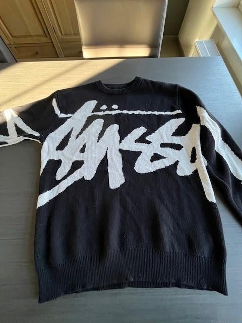 Stüssy Trui L, Kleding | Heren, Maat 52/54 (L), Zwart, Ophalen of Verzenden, Zo goed als nieuw