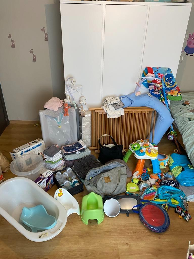 volledige baby-uitzet, Ophalen, Gebruikt