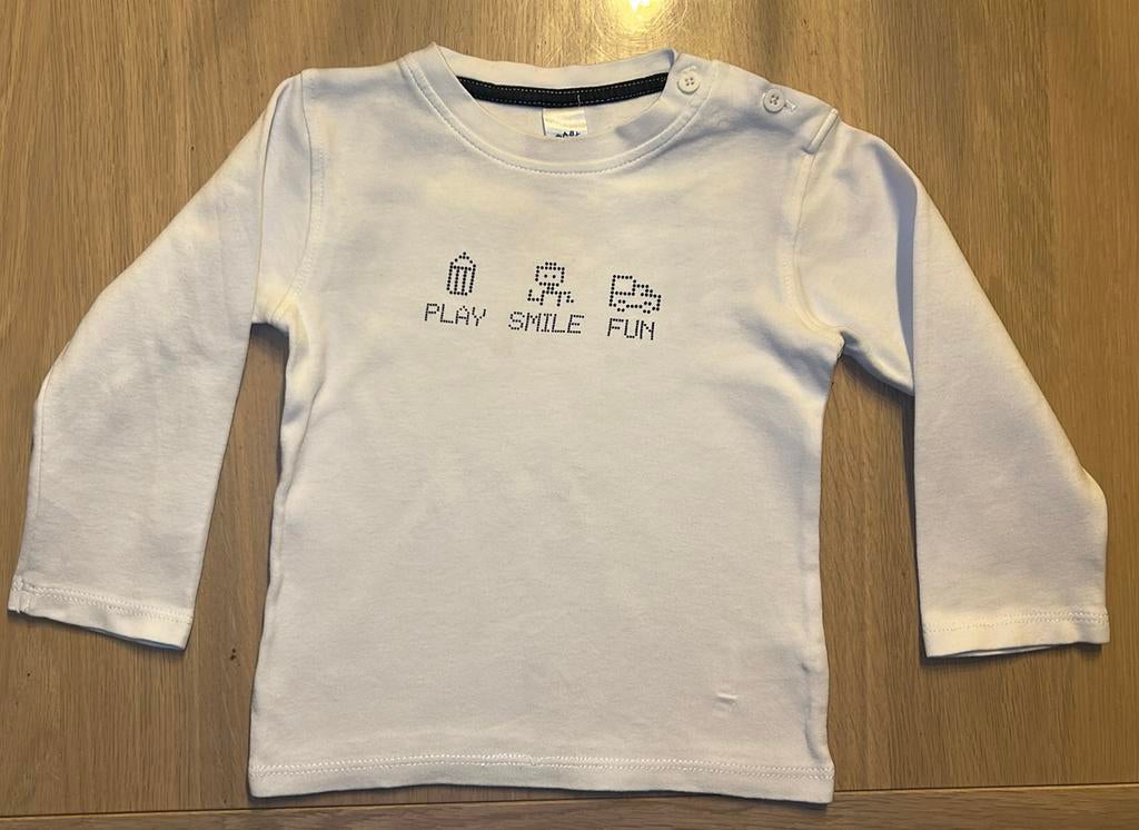 🙂 Longsleeve maat 86, Kinderen en Baby's, Babykleding | Maat 62, C&A, Ophalen of Verzenden, Zo goed als nieuw, Jongetje