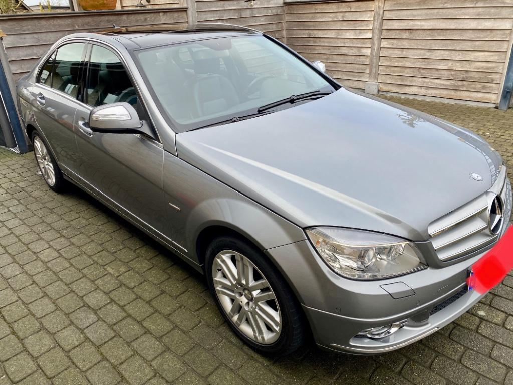 Mercedes C classe 220 CDI W204 Automaat full Options Als Nie, Auto's, Automaat, Achterwielaandrijving, Zwart, Parkeersensor