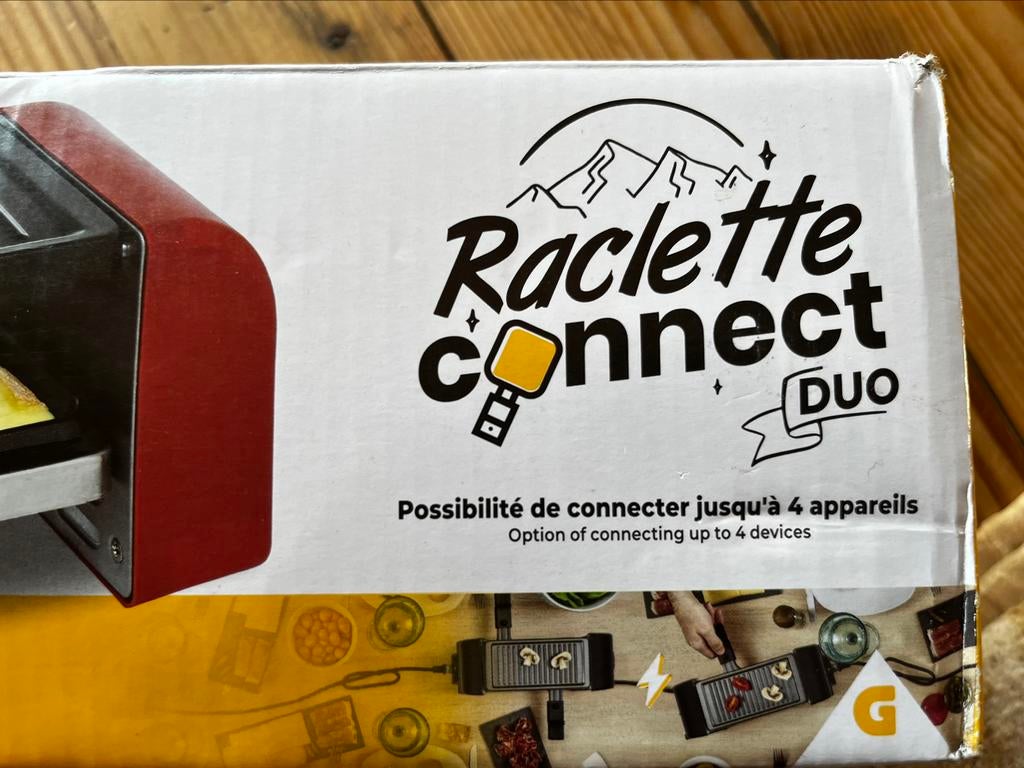 Homday Raclette Duo - nieuw, Ophalen of Verzenden, Nieuw, Minder dan 4 personen