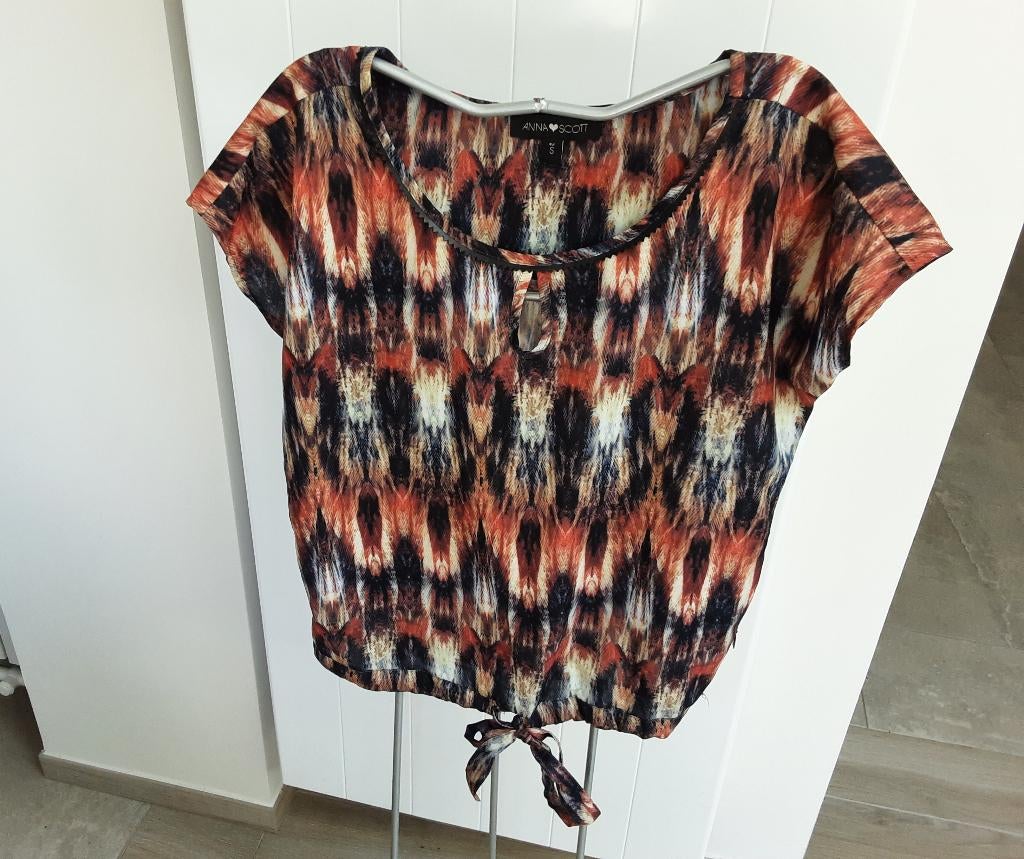 Nieuw: Mooie dames bloes - T-shirt maat Small *Anna Scott*, Neuf, Enlèvement ou Envoi, Anna scott, Autres couleurs