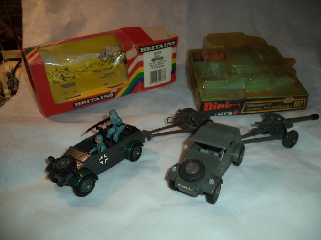 Kubel Wagen Dinky en britains, Ophalen of Verzenden, Zo goed als nieuw